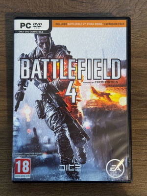 Battlefield 4 PC DVD like new without valid code