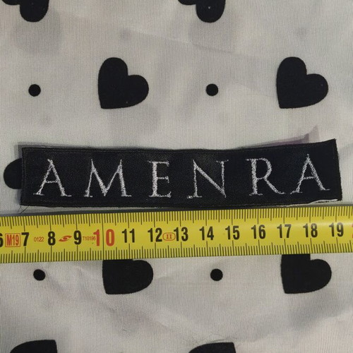 Amenra embroidered logo patch