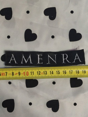 Amenra embroidered logo patch