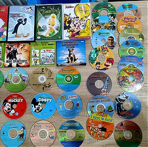 Διάφορα Παιδικά DVD VCD Κινούμενα Σχέδια