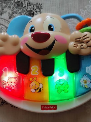 Fisher Price musical piano used