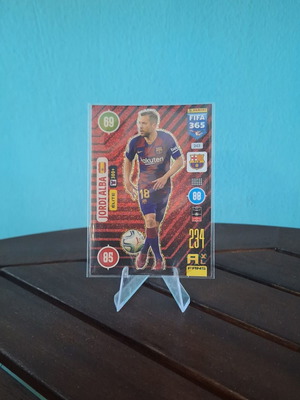 Jordi Alba card Panini Fifa 365 2021 like new
