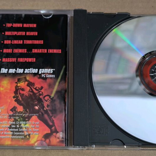 Take No Prisoners PC CD-ROM like new, Big Box