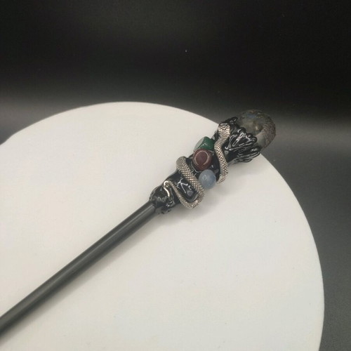 Witch wand with labradorite new