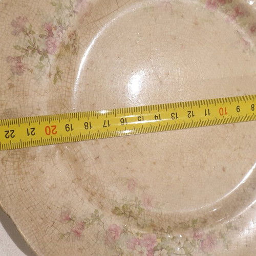 Plate English porcelain vintage used