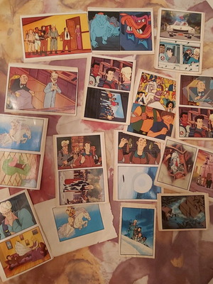 Αυτοκόλλητα The Real Ghostbusters μεταχειρισμένα, πακέτο 48 από Panini