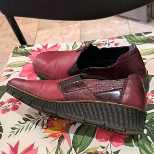 Rieker antistress anatomical leather shoes like new size 40