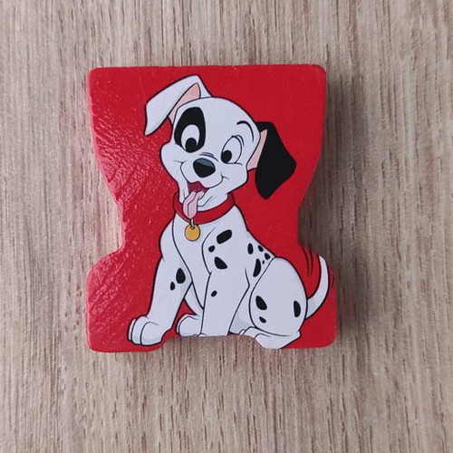 Disney stacks collectible wooden figure used with 101 Dalmatians