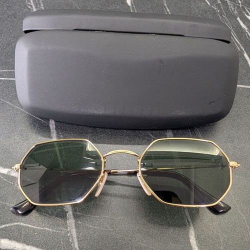 Tommy Shark 3556 01 Mineral Crystal Sunglasses New Gold