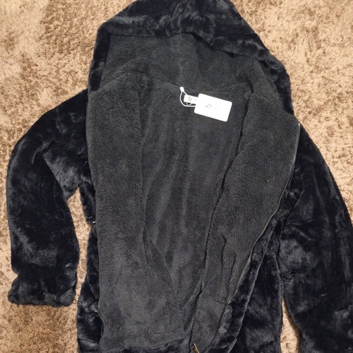 Fur jacket with fleece inside new
