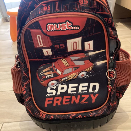 School trolley bag used for boy, fully functional