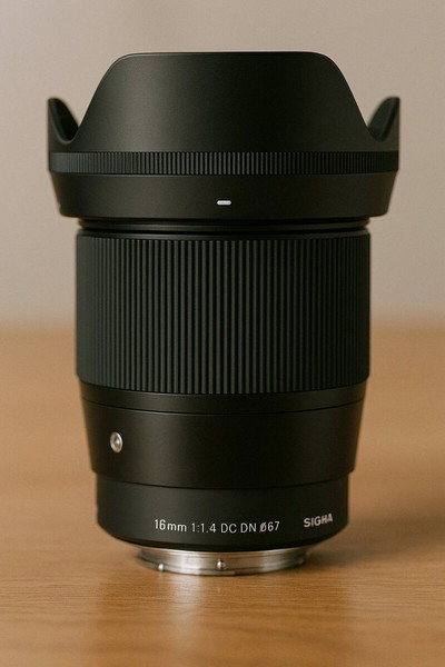 Sigma 16mm f/1.4 Wide Angle Canon EF-M