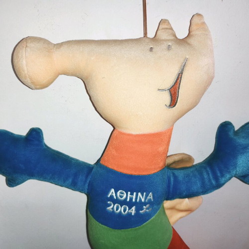 Proteas mascot Paralympic Games 2004 like new, 65 cm