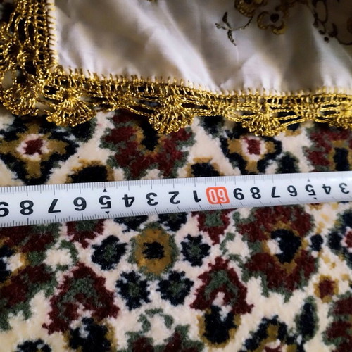 Handmade table linen like new, one piece