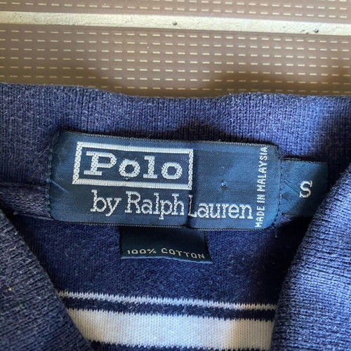 Polo Ralph Lauren navy blue striped size Small like new