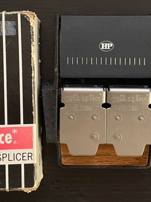 HP Super 8mm Film Splicer Quik Splice Vintage, like new, made in USA