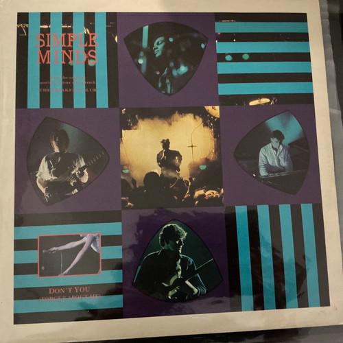 Simple Minds Don't You Forget About Me 12 inch vinyl used, pop