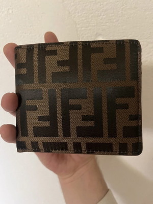Fendi wallet, brand new, brown and gold