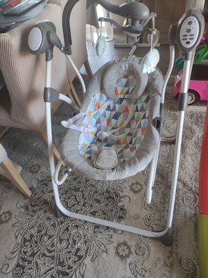 Βρεφικό ριλάξ motherbaby σαν καινούργιο με μουσική και χρονοδιακόπτη