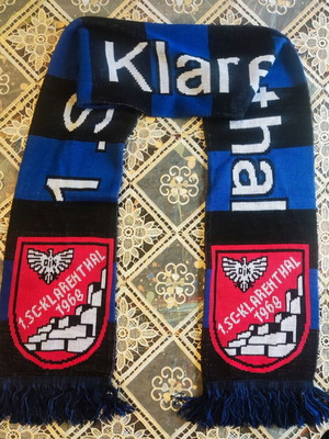 SC Klarenthal scarf used, team colors