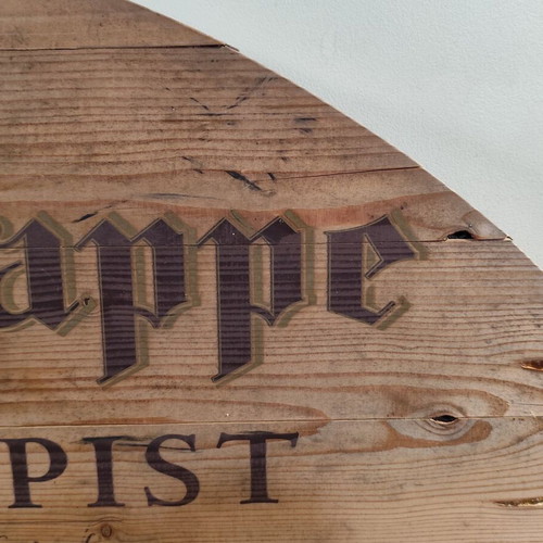 La Trappe beer old promotional chalkboard used