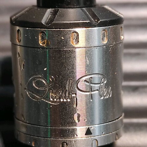 Quad Flex RDA Byergate stainless steel used