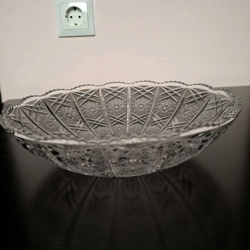 Soga Glass vintage salad and fruit bowl, new in box