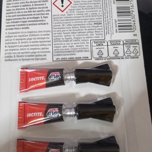 Loctite Super Attack Instant Glue 3x1g New Sealed