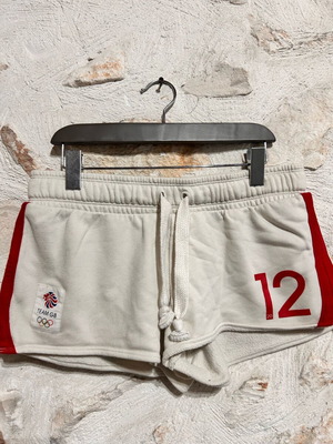 Team GB sports shorts size M used, white