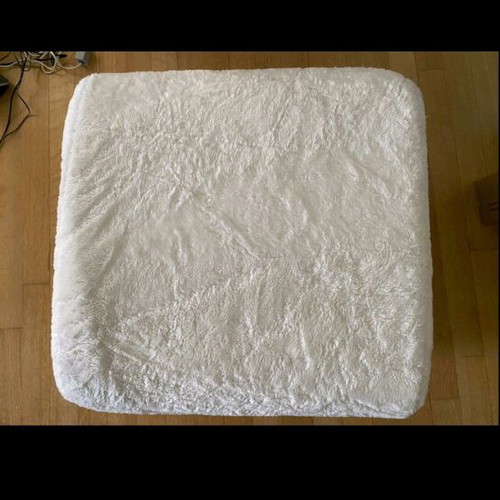 Fabric stool very soft
