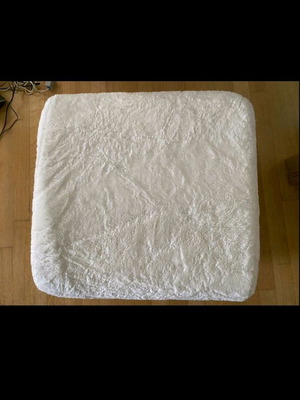 Fabric stool very soft
