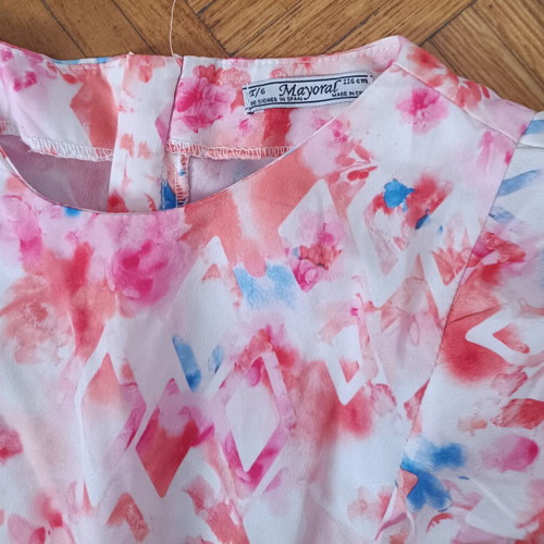 Mayoral girls' romper suit like new, size 6 years