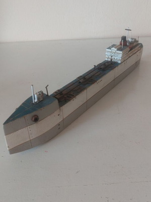 Decorative Handmade Ship Made From Recycled Materials