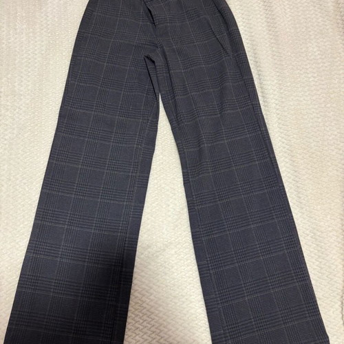 Gray checked fabric pants Bershka like new, size S
