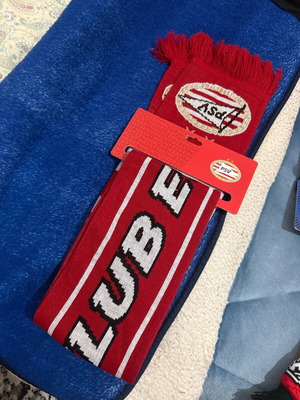 PSV scarf genuine new from stadium boutique
