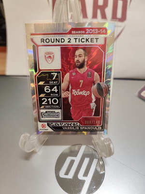 Vassilis Spanoulis Round 2 Ticket Contenders Euroleague 2025-26 new