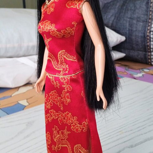 Vintage Mulan Doll Disney Mattel 1997 like new