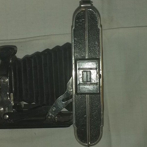 Balda camera used with Meyer Gorlitz Trioplan 105mm lens and leather case