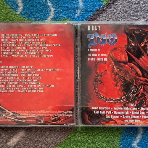 Holy Dio Tribute 1999 CD used, metal genre, featuring Gamma Ray