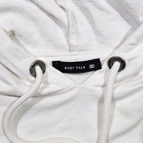 Bodytalk White Crop Top Shirt Like New XS
