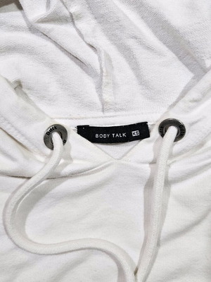 Bodytalk White Crop Top Shirt Like New XS