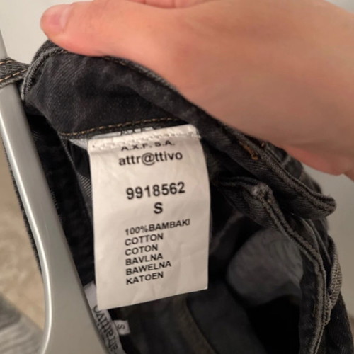 Attrativo Jean like new, size S, black