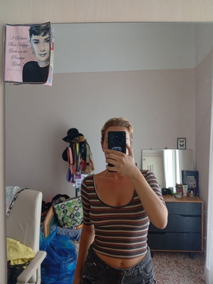 Pull & Bear multicolour top, size M / 38 / 10