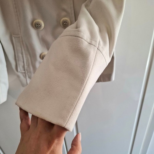 YSATIS White Ecru Jacket used, double button detail, size L