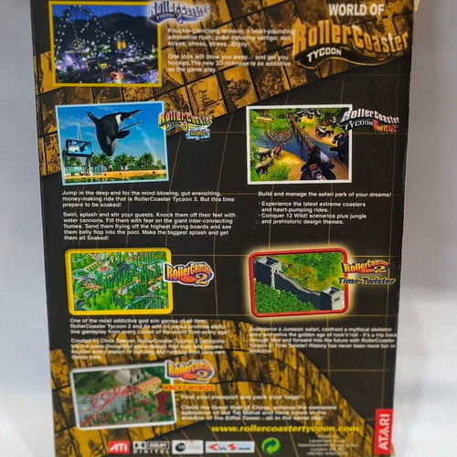 PC World of Rollercoaster Tycoon Atari σαν καινούργιο