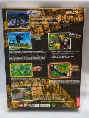 PC World of Rollercoaster Tycoon Atari σαν καινούργιο
