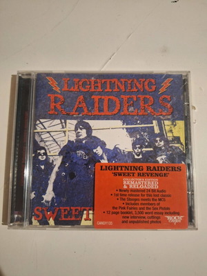 Lightning Raiders Sweet Revenge CD like new, punk