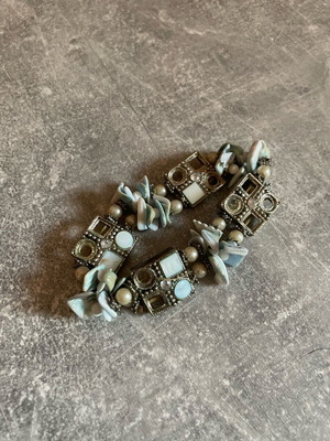 Bracelet used with blue stones, some missing