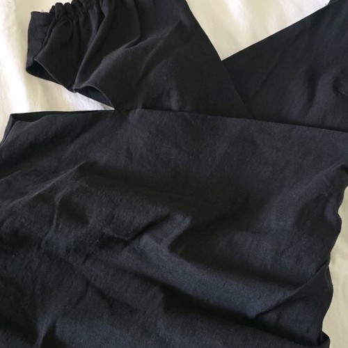 The Little Black Dress Zara linen cotton like new, Medium