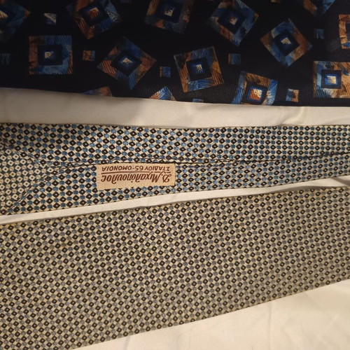 Classic ties like new, set of 3 pieces